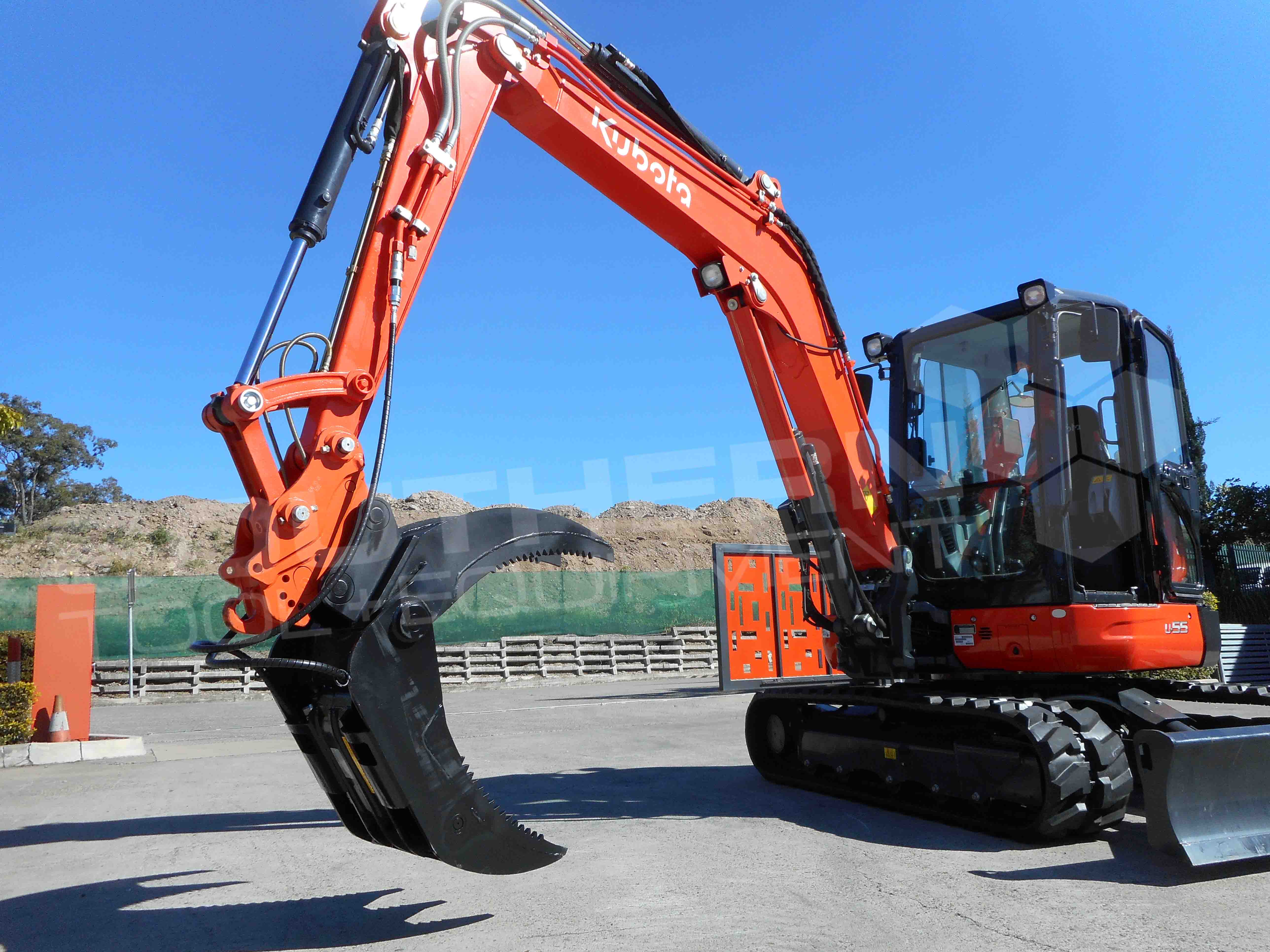 T Heavy Duty Hydraulic Excavator Grabs Southern Tool Equipment