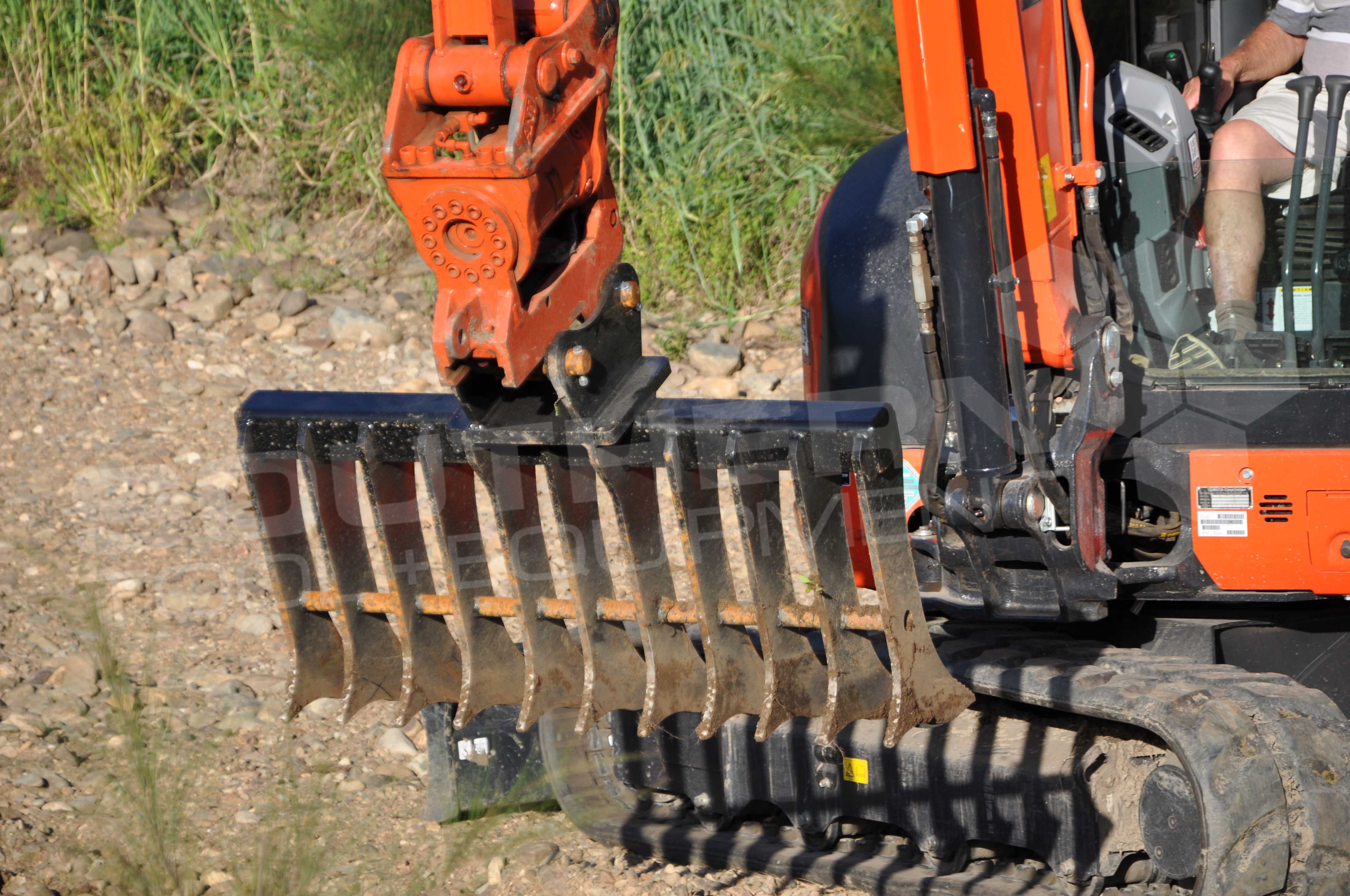 DIGGA 1200mm Excavator Stick Rake – Southern Tool + Equipment Co ...