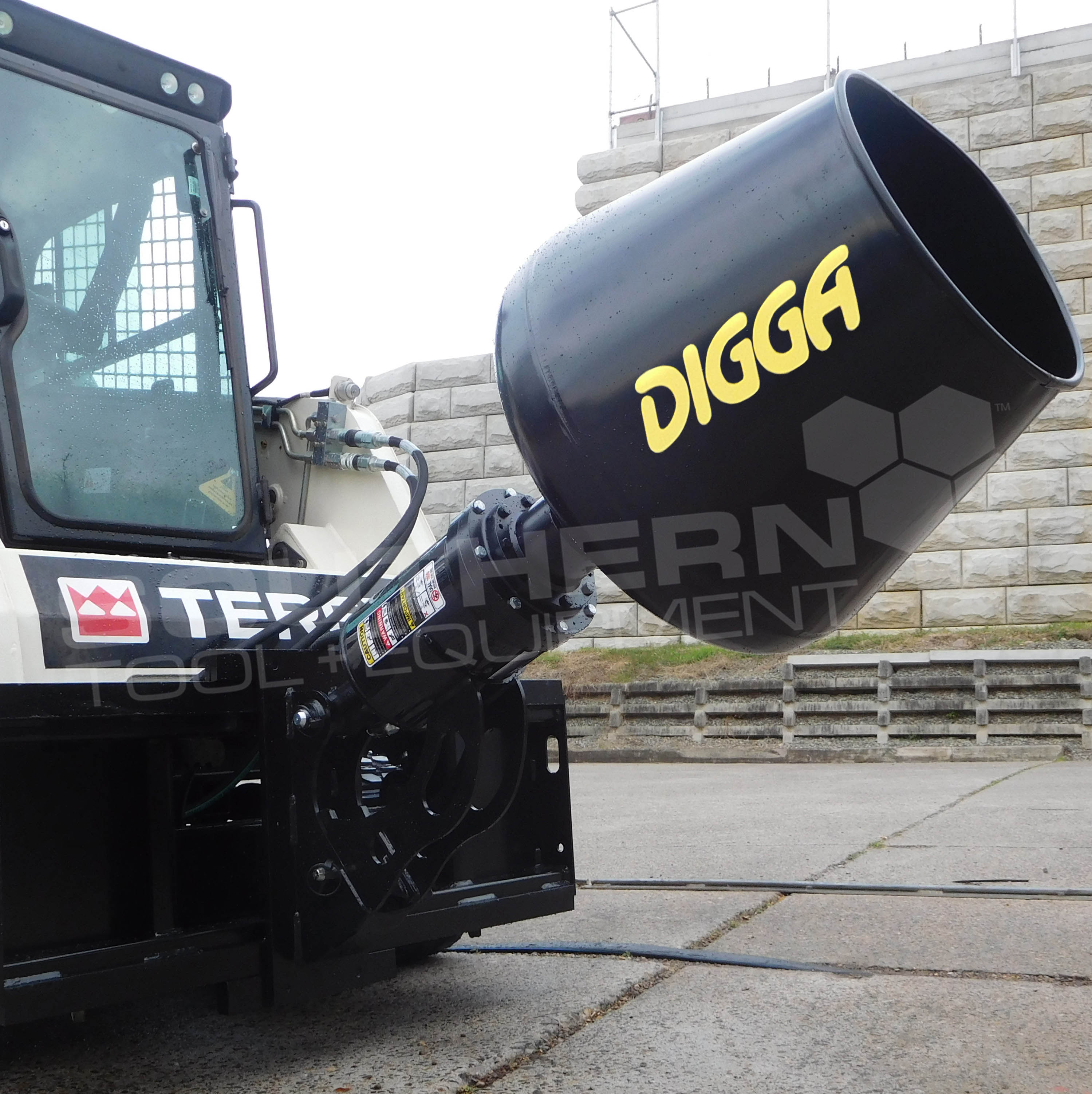 DIGGA Skid Steer Cement Mixer Bowl – Southern Tool + Equipment Co ...