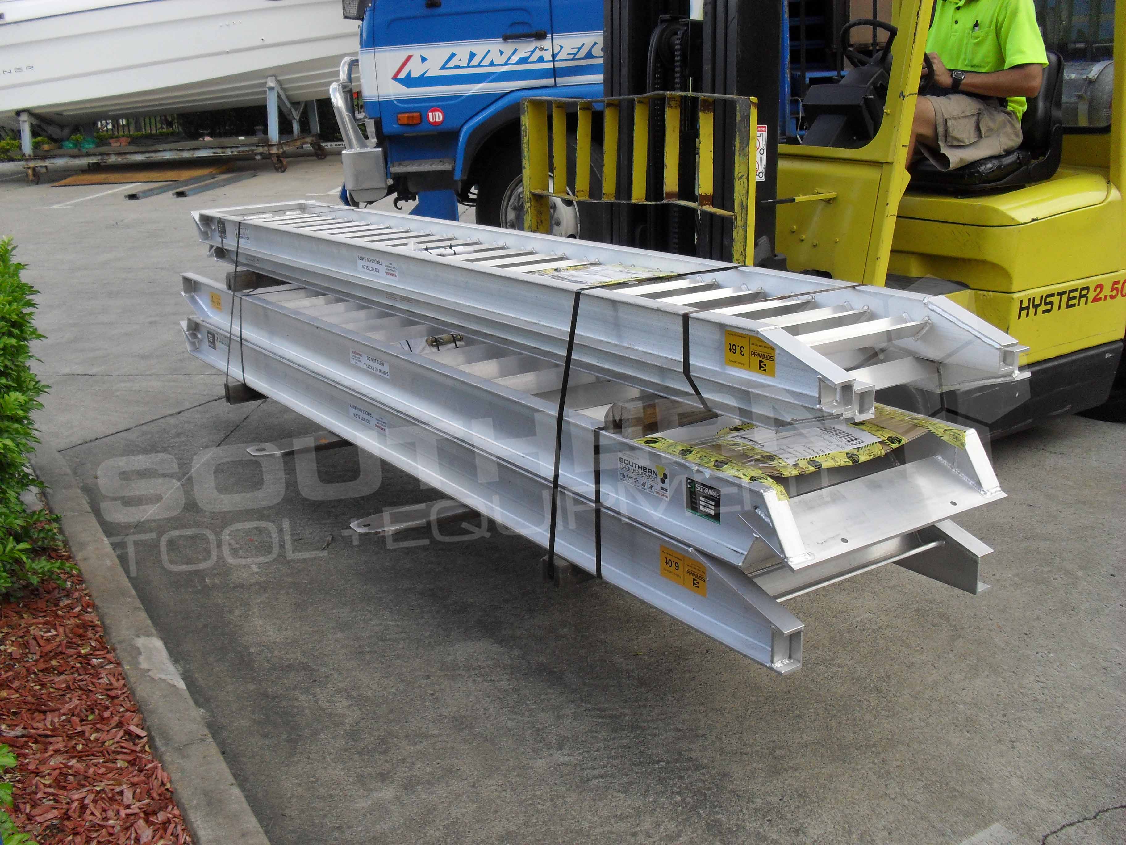 Aluminum Truck Ramps Heavy Duty